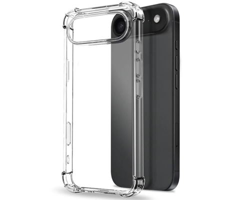 Чохол WXD Silicone 0.8 mm HQ iPhone 17 Air transparent PLS-00-00147802