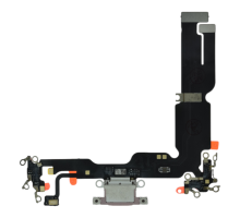 Шлейф iPhone 15 Plus з роз'ємом зарядки pink PLS-00-00112839