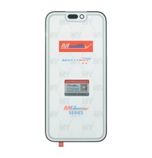 Скло дисплея iPhone 17 Pro Max з OCA black (Musttby) PLS-00-00149006