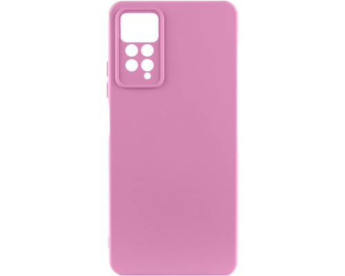 Чохол Silicone Cover Full Camera Xiaomi Redmi Note 11 Pro 5G pink PLS-00-00118626