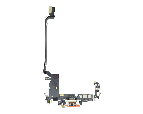 Шлейф iPhone 17 Pro Max з роз'ємом зарядки EU orange (Original Used) PLS-00-00152688