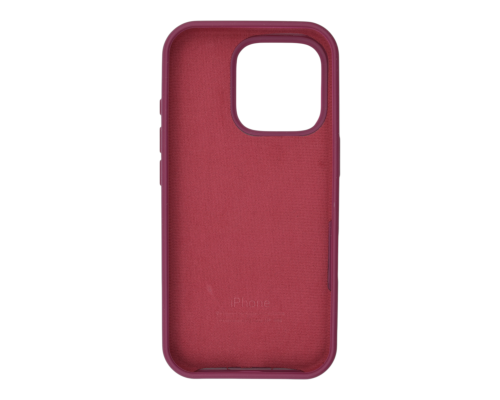 Чохол Silicone Case Full Protective iPhone 16 Pro Max plum PLS-00-00130739