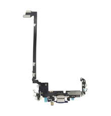 Шлейф для iPhone 17 Pro Max з роз'ємом зарядки US blue (OEM) PLS-00-00152703