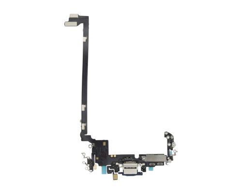 Шлейф для iPhone 17 Pro Max з роз'ємом зарядки US blue (OEM) PLS-00-00152703