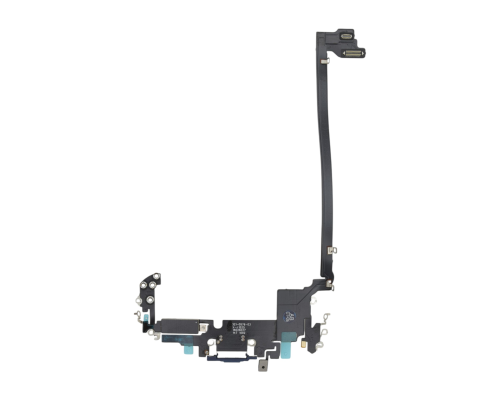 Шлейф для iPhone 17 Pro Max з роз'ємом зарядки US blue (OEM) PLS-00-00152703