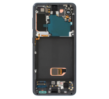 Дисплей Samsung G991 Galaxy S21 з сенсором та рамкою gray (Original) PLS-00-00057966