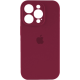 Чохол Silicone Case Full Camera Protective iPhone 15 Pro Max plum PLS-00-00115767