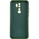 Чохол Silicone Cover Full Camera Xiaomi Redmi 9 dark green PLS-00-00103714