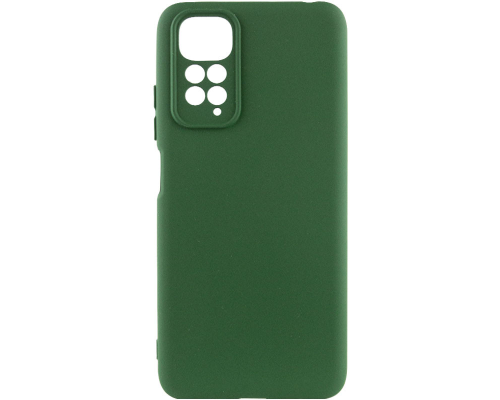Чохол Silicone Cover Full Camera Xiaomi Redmi 10 dark green PLS-00-00103719