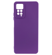 Чохол Silicone Cover Full Camera Xiaomi Redmi Note 11 Pro 5G purple PLS-00-00103734