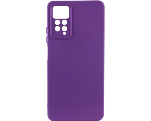 Чохол Silicone Cover Full Camera Xiaomi Redmi Note 11 Pro 5G purple PLS-00-00103734