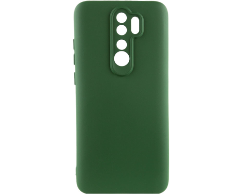 Чохол Silicone Cover Full Camera Xiaomi Redmi 9 dark green PLS-00-00103714