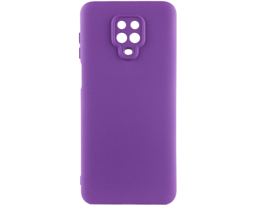 Чохол Silicone Cover Full Camera Xiaomi Redmi Note 9s purple PLS-00-00103701