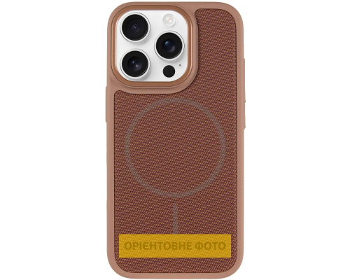 Чохол TechWoven Hybrid with Magnetic для iPhone 16 Pro desert gold PLS-00-00165314