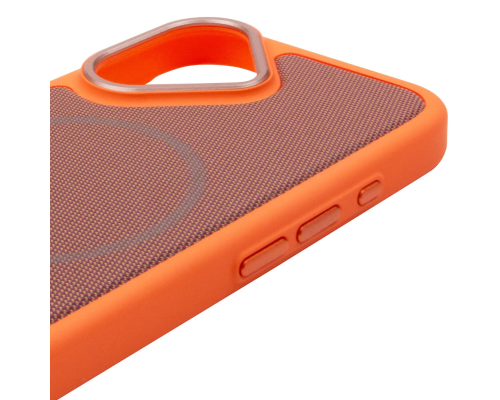 Чохол TechWoven Hybrid with Magnetic для iPhone 17 orange brown PLS-00-00165330