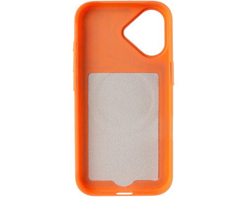 Чохол TechWoven Hybrid with Magnetic для iPhone 17 orange brown PLS-00-00165330