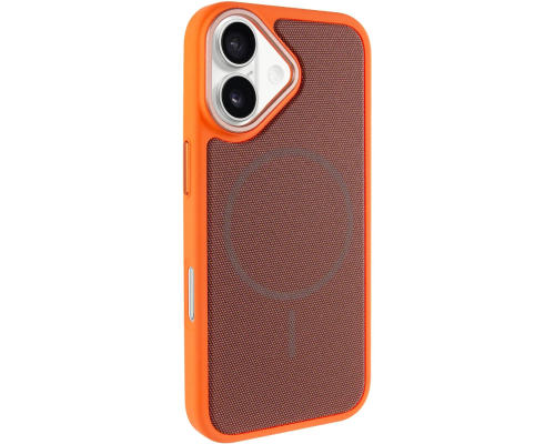 Чохол TechWoven Hybrid with Magnetic для iPhone 17 orange brown PLS-00-00165330