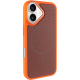 Чохол TechWoven Hybrid with Magnetic для iPhone 17 orange brown PLS-00-00165330