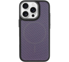 Чохол TechWoven Hybrid with Magnetic для iPhone 15 Pro Max black purple PLS-00-00165301