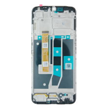 Дисплей OPPO A16 з сенсором та рамкою black (Original China) PLS-00-00107453