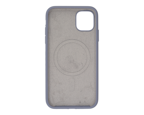 Чохол Silicone case Beats with MagSafe iPhone 11 lavender gray PLS-00-00155168