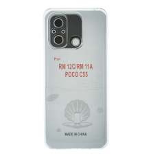 Чохол Silicone KST Xiaomi Redmi 12C clear PLS-00-00105869