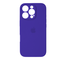 Чохол Silicone Case Full Camera Protective iPhone 16 Pro Max dark purple PLS-00-00130868