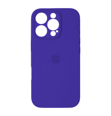 Чохол Silicone Case Full Camera Protective iPhone 16 Pro Max dark purple PLS-00-00130868