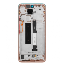 Дисплей Xiaomi Mi 10T Lite з сенсором та рамкою gold (Original) PLS-00-00084809