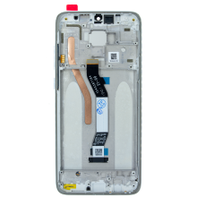 Дисплей Xiaomi Redmi Note 8 Pro (Single SIM-holder) з сенсором та рамкою white (COF) PLS-00-00095509