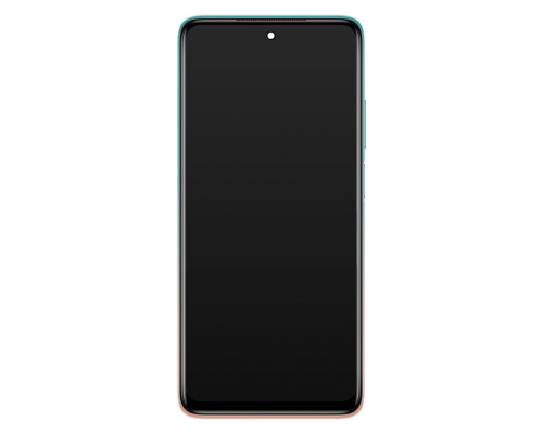 Дисплей Xiaomi Mi 10T Lite з сенсором та рамкою gold (Original) PLS-00-00084809