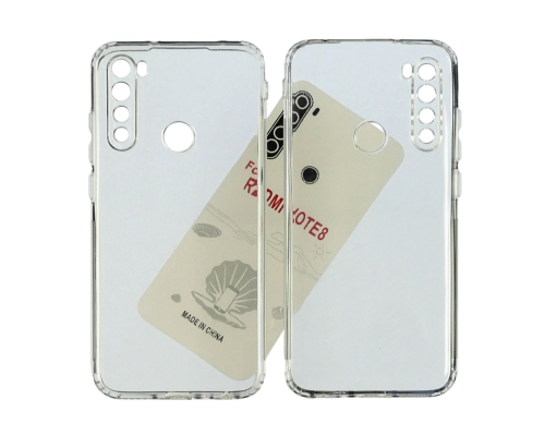 Чохол Silicone KST Xiaomi Redmi Note 8 clear PLS-00-00097171