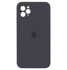 Чохол Silicone Case Квадратні Борти Full Camera iPhone 11 Pro dark gray PLS-00-00097857