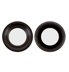 Скло камери Apple iPhone 6S з рамкою black PLS-00-00014069