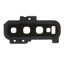 Скло камери Samsung G975 Galaxy S10 Plus з рамкою black (Original) PLS-00-00039719