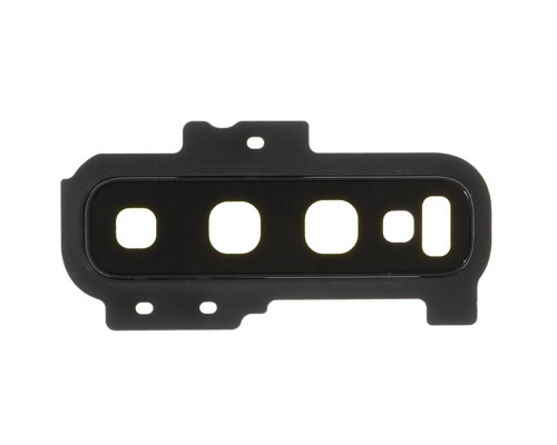 Скло камери Samsung G975 Galaxy S10 Plus з рамкою black (Original) PLS-00-00039719