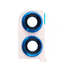 Скло камери Huawei Honor 8X з рамкою blue PLS-00-00041991
