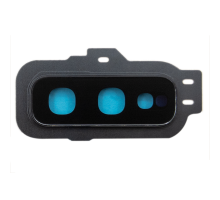 Скло камери Samsung G970 Galaxy S10e з рамкою black PLS-00-00041880