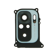 Скло камери Xiaomi Redmi Note 10 з рамкою green (Original) PLS-00-00072163
