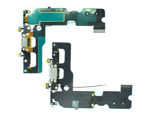 Шлейф iPhone 7 Plus з роз'ємом зарядки white (Original) PLS-00-00079114