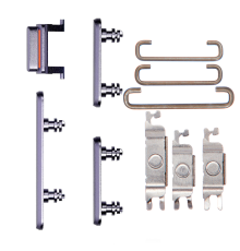 Комплект бічних кнопок корпусу для Apple iPhone 11 purple PLS-00-00077788