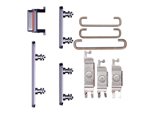 Комплект бічних кнопок корпусу для Apple iPhone 11 purple PLS-00-00077788