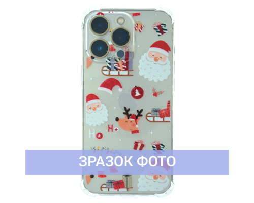 Чохол новорічний (різдвяний) WAVE Christmas Holiday iPhone 11 santa claus PLS-00-00101275