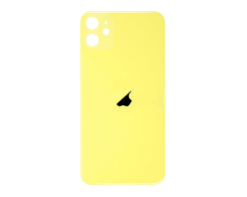 Задня кришка iPhone 11 зі склом камери yellow (Original China) PLS-00-00053675