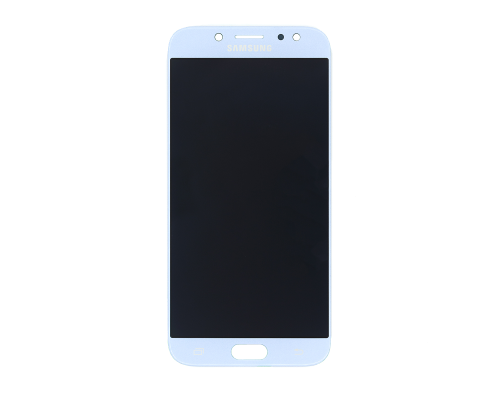 Дисплей Samsung J730 Galaxy J7 (2017) з сенсором silver (blue) (OLED) PLS-00-00019159