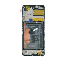 Дисплей Huawei P Smart 2021 з сенсором та рамкою black (Original) PLS-00-00066572