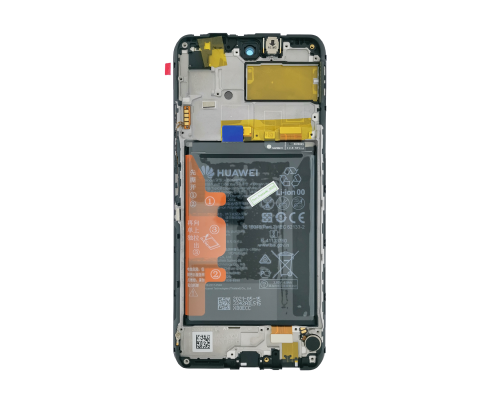 Дисплей Huawei P Smart 2021 з сенсором та рамкою black (Original) PLS-00-00066572