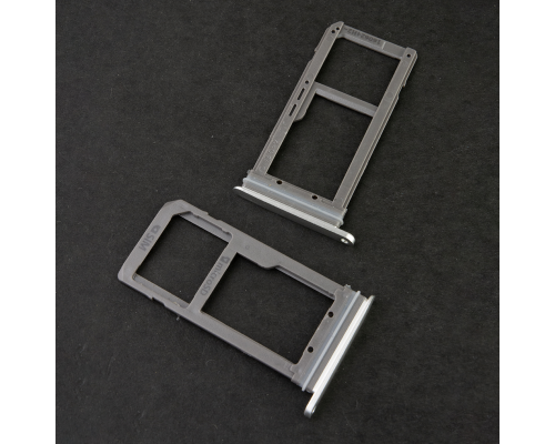 Тримач SIM-карти та карти пам'яті Samsung G935F Galaxy S7 Edge (Single Sim) silver PLS-00-00014719