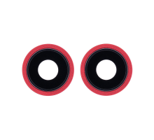 Скло камери Apple iPhone 13 з рамкою red (Original) PLS-00-00081247