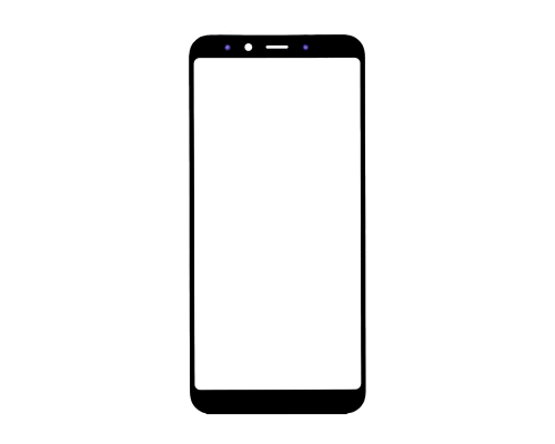 Скло дисплея Xiaomi Mi A2 з OCA плівкою black (Musttby) PLS-00-00077993